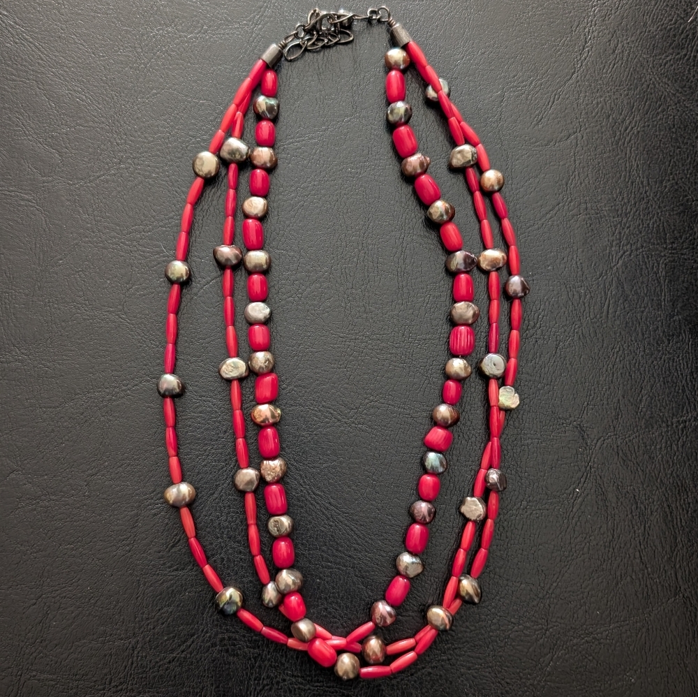 **Vintage** Jay King Mine Finds multi-strand necklace